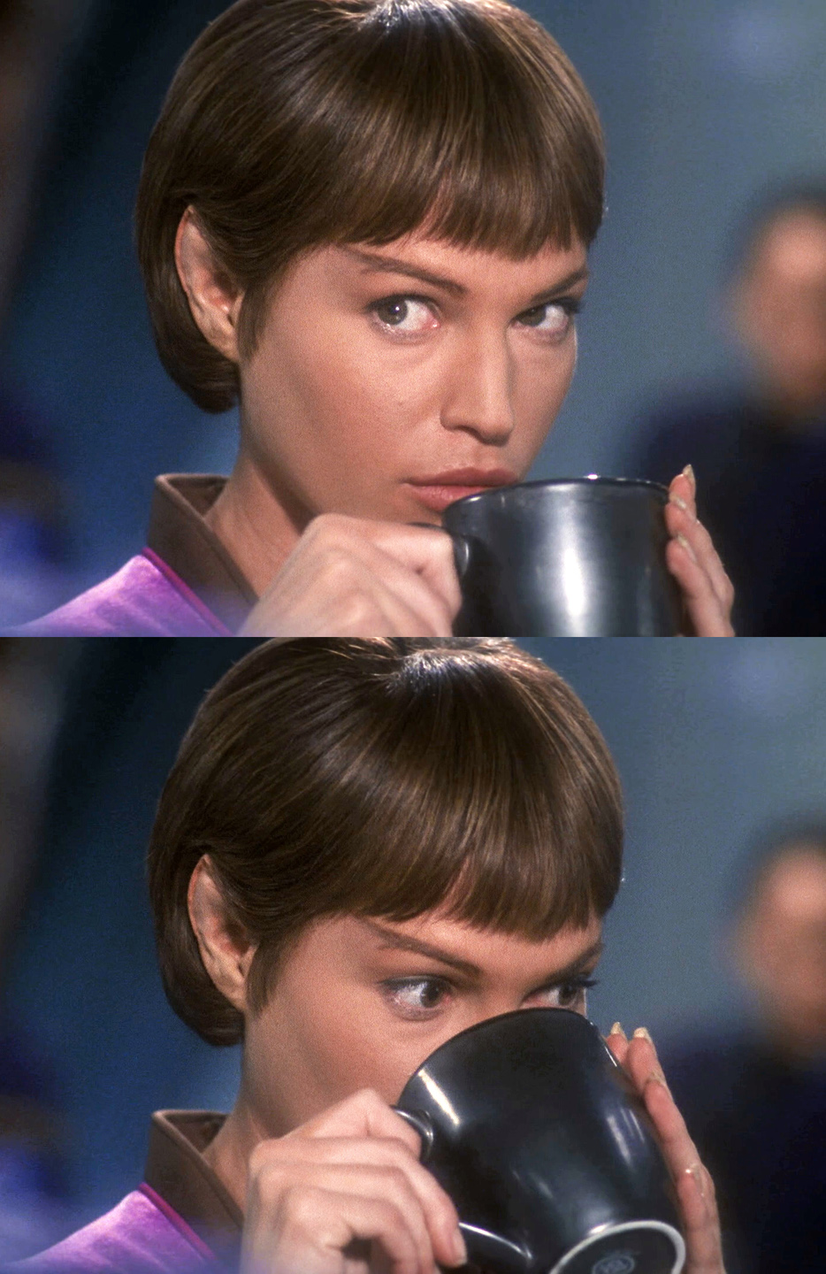 T'Pol Tea Blank Meme Template