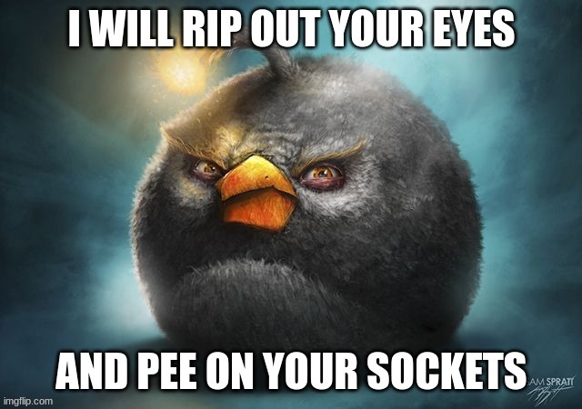 image tagged in crap,nuke,birds,angry baby,death,bomb | made w/ Imgflip meme maker