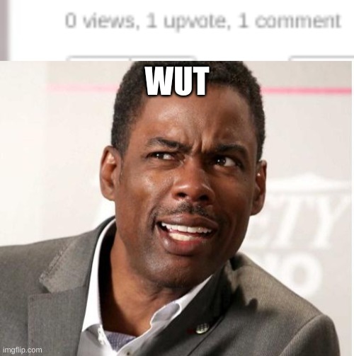 confusion | WUT | image tagged in chris rock wut | made w/ Imgflip meme maker