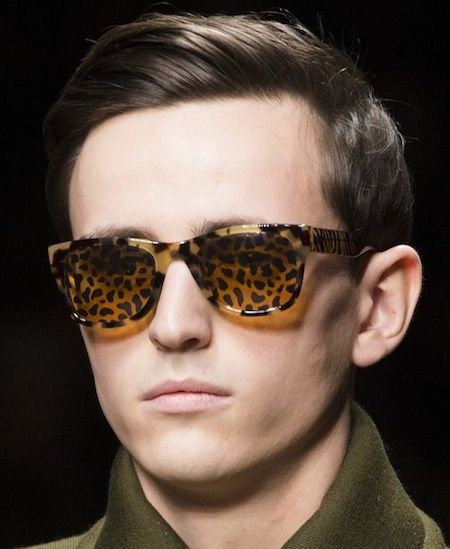 Leopard sunglasses Blank Meme Template