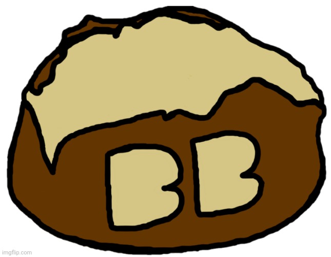 helo :3 | image tagged in baked botato | made w/ Imgflip meme maker