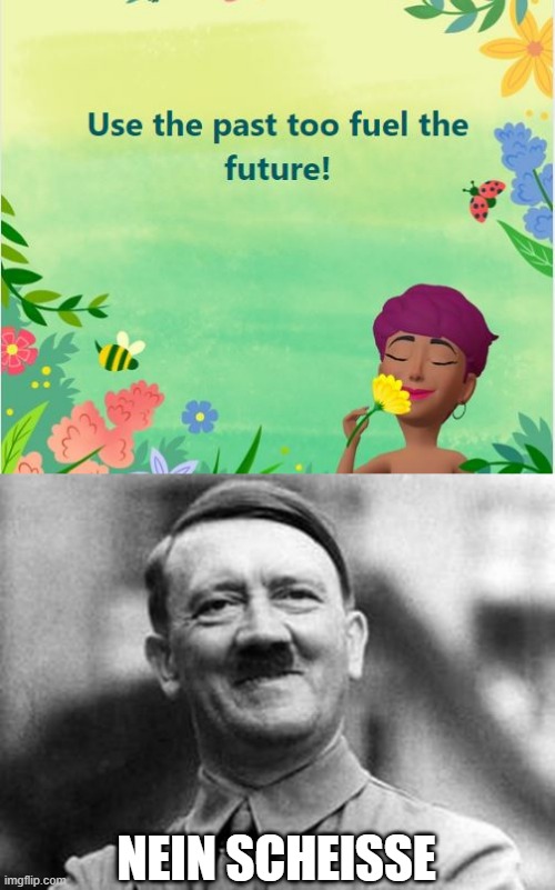 Some Quotes Shoudn't Be Said | NEIN SCHEISSE | image tagged in adolf hitler | made w/ Imgflip meme maker
