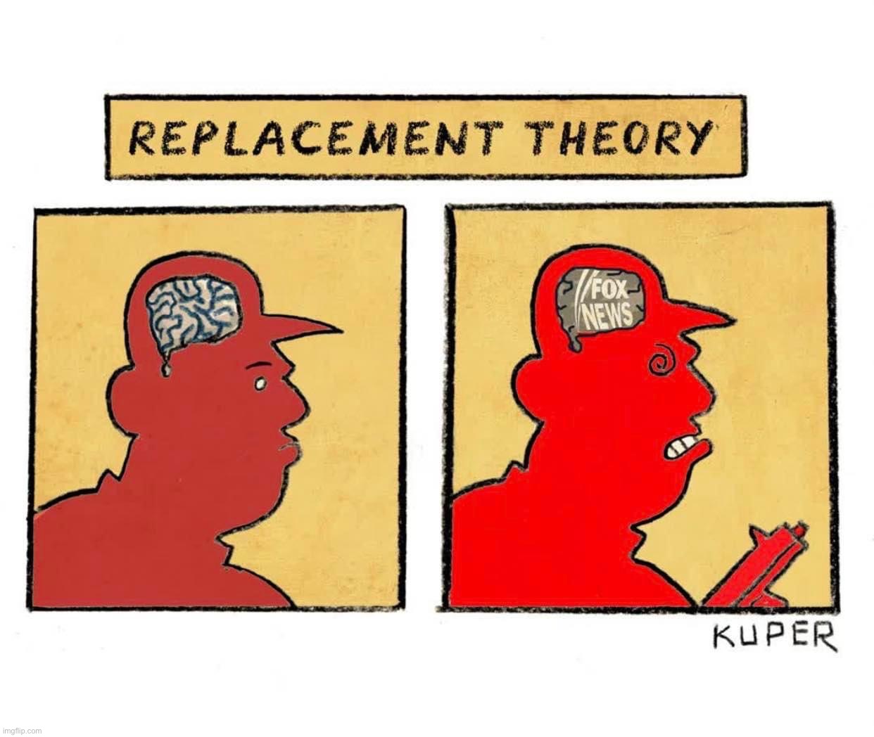 Replacement theory | image tagged in replacement theory | made w/ Imgflip meme maker