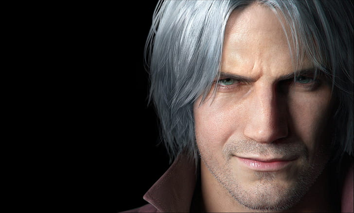 High Quality Dante Devil May Cry 5 Blank Meme Template