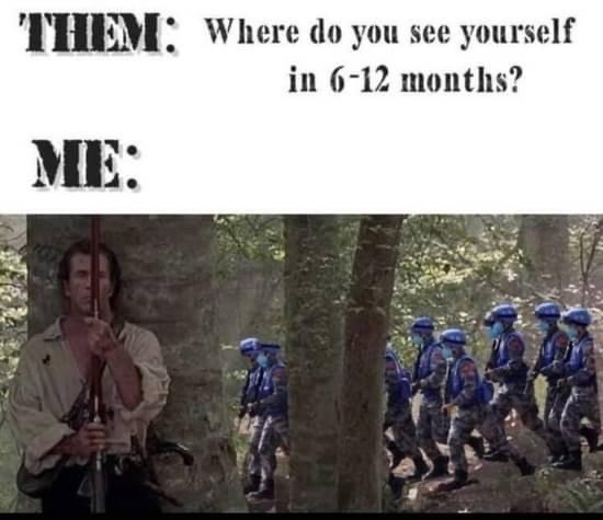 Where do you see yourself in 6-12 months? | image tagged in world war 3,american revolution 2,civil war 2,2nd amendment,crush the commies,lock and load | made w/ Imgflip meme maker