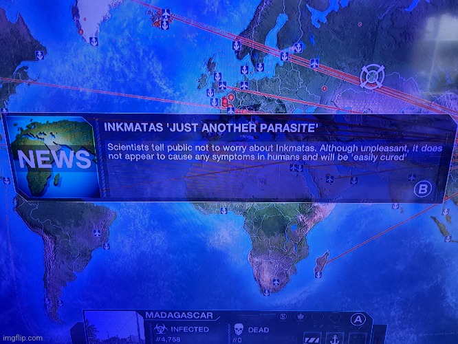 INKMATAS ISN'T A PARASITE!!! | made w/ Imgflip meme maker