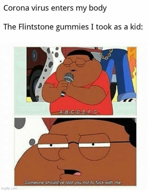 Flintstone gummies fvcking slap tho | made w/ Imgflip meme maker