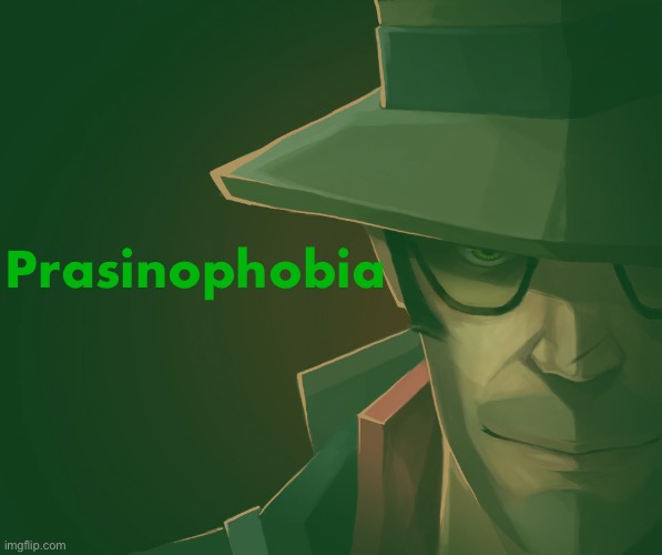 In honor of Banting’s new hobby | Prasinophobia | made w/ Imgflip meme maker
