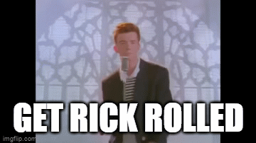 the original Rick Roll is back!! #rickroll #meme