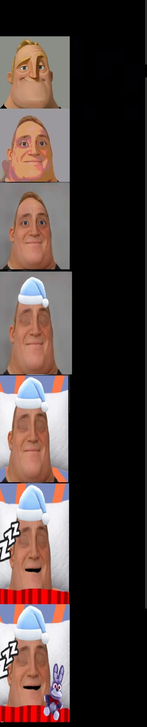 High Quality mr incredible becoming sleepy extended Blank Meme Template