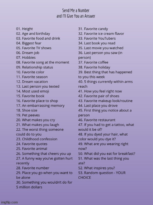 Repost if u want | image tagged in send me a number | made w/ Imgflip meme maker