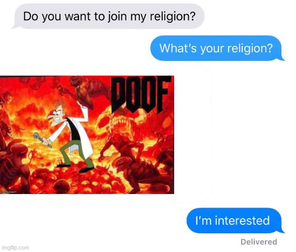 the sequel | image tagged in whats your religion | made w/ Imgflip meme maker