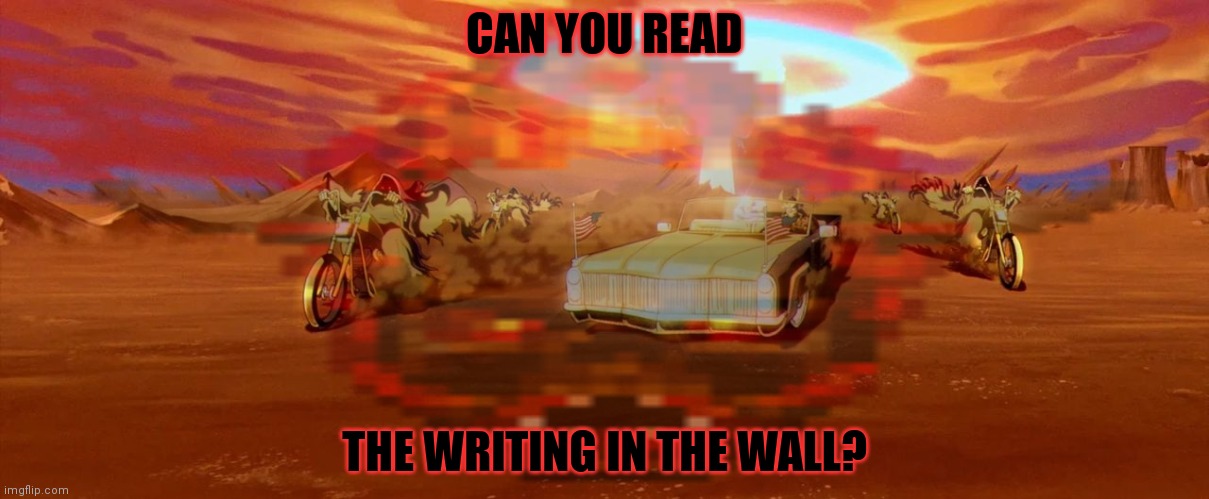 CAN YOU READ THE WRITING IN THE WALL? | made w/ Imgflip meme maker