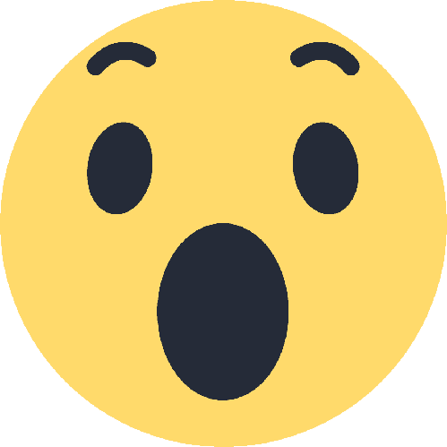 wow emoji transparent Blank Template - Imgflip