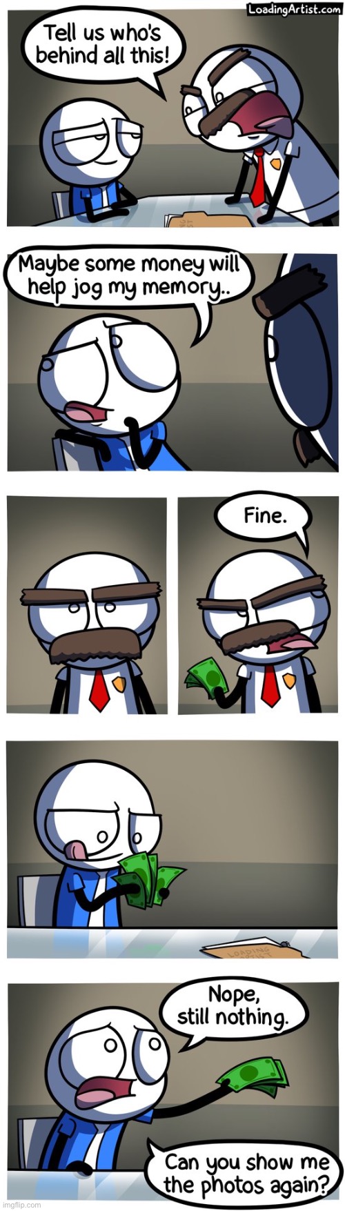 Give money | image tagged in comics | made w/ Imgflip meme maker