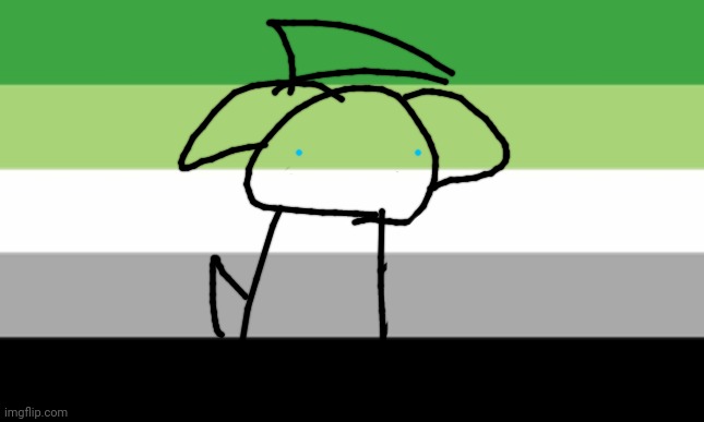 that is robo-miau, not Miau. Also yeah I am Aromantic Idk why am i posting this, just because it has funny robo-dog on it. | image tagged in aromantic flag | made w/ Imgflip meme maker
