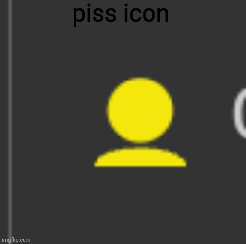 piss icon | made w/ Imgflip meme maker