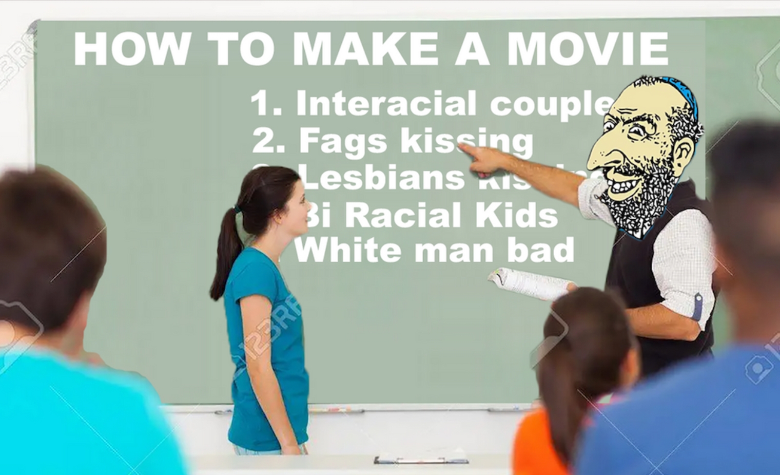 High Quality How to make a movie in Jewllywood Blank Meme Template