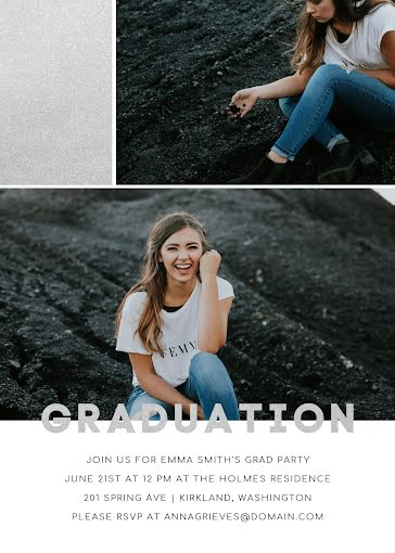 High Quality Emma's graduation party Blank Meme Template