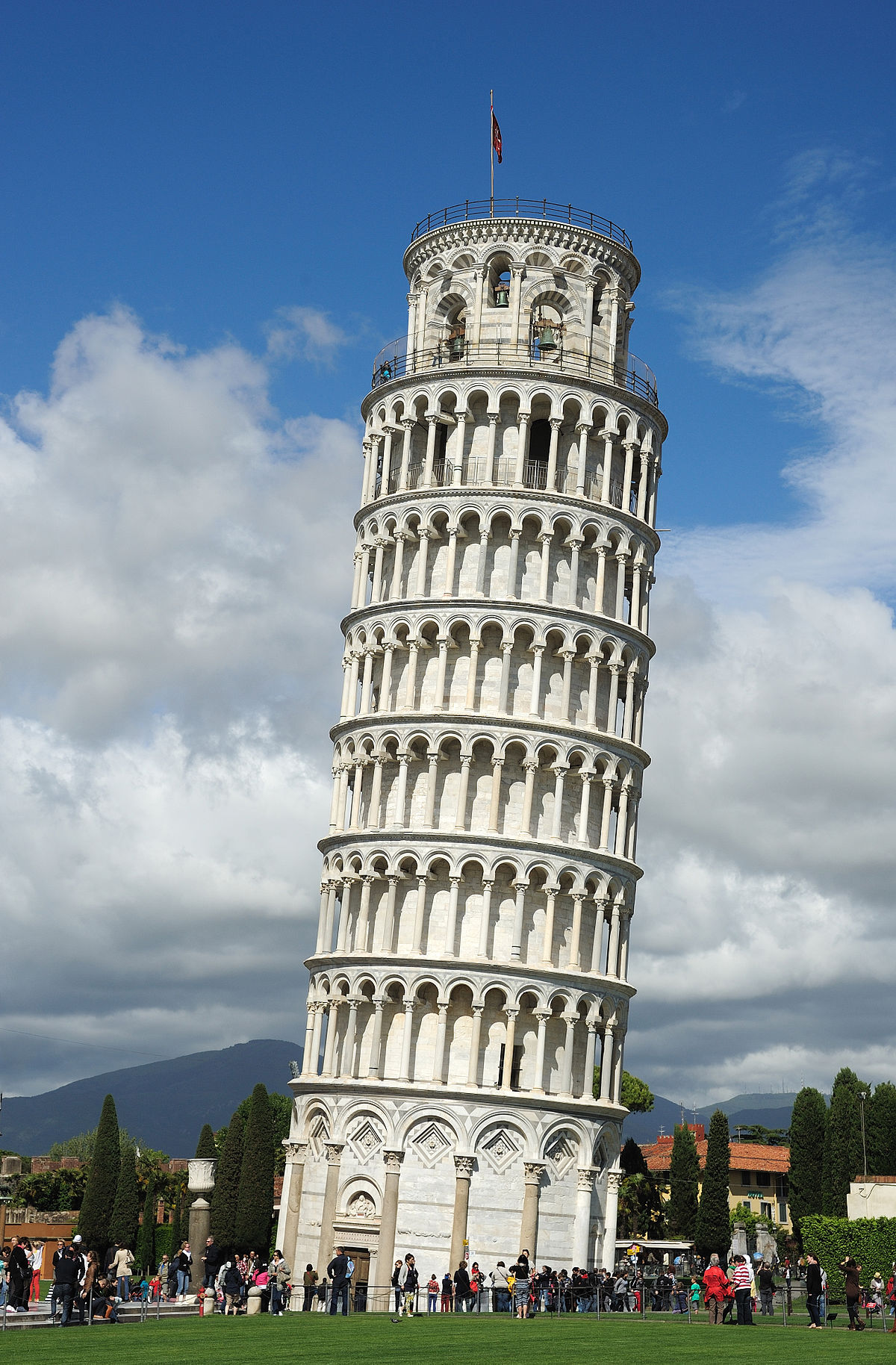 The Leaning Tower of Pisa Blank Meme Template