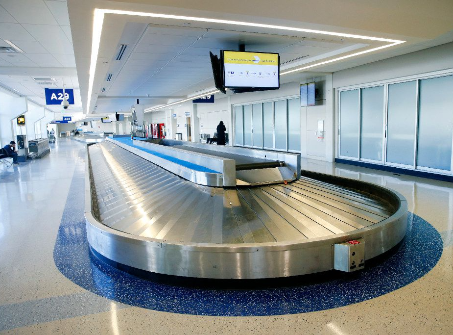 High Quality DFW airport baggage claim Blank Meme Template