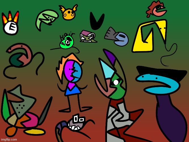 random drawings with no context but a little quirky | made w/ Imgflip meme maker