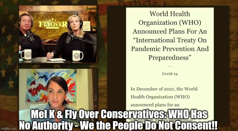 Mel K & Fly Over Conservatives: WHO Has No Authority - We the People Do Not Consent!! (Video)