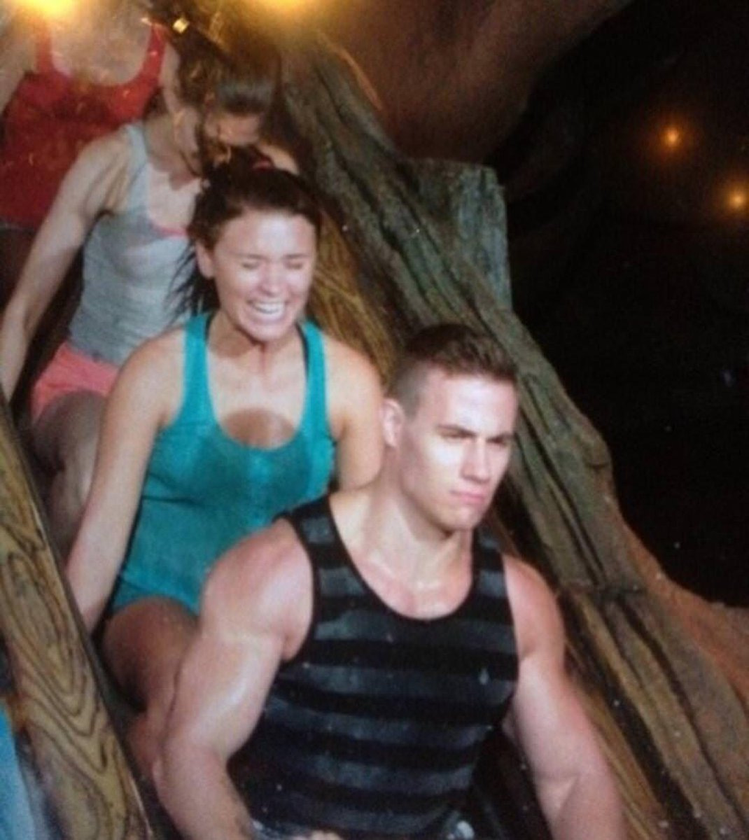 High Quality chad rollercoaster chill Blank Meme Template