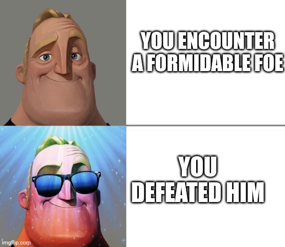 Ascended Mr. Incredible Blank Template - Imgflip