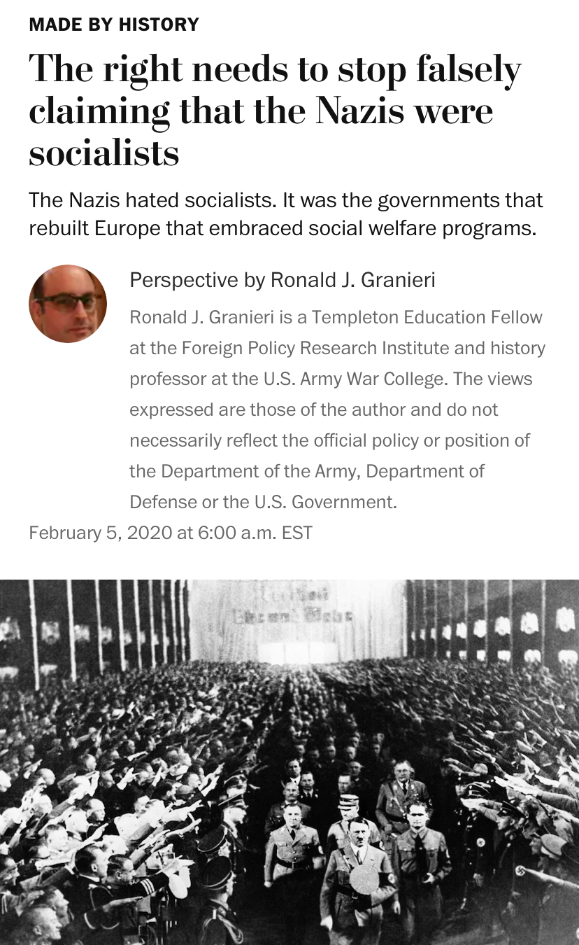 Hitler was not a socialist Blank Meme Template