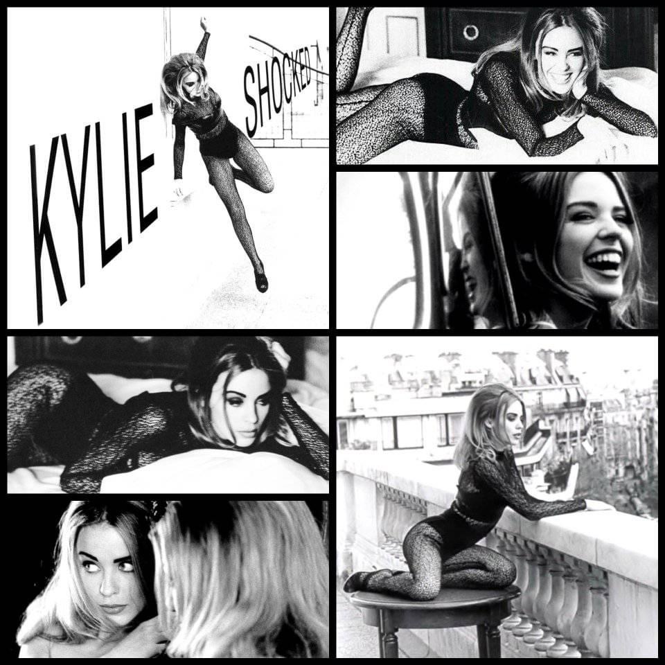 Kylie Shocked montage Blank Meme Template