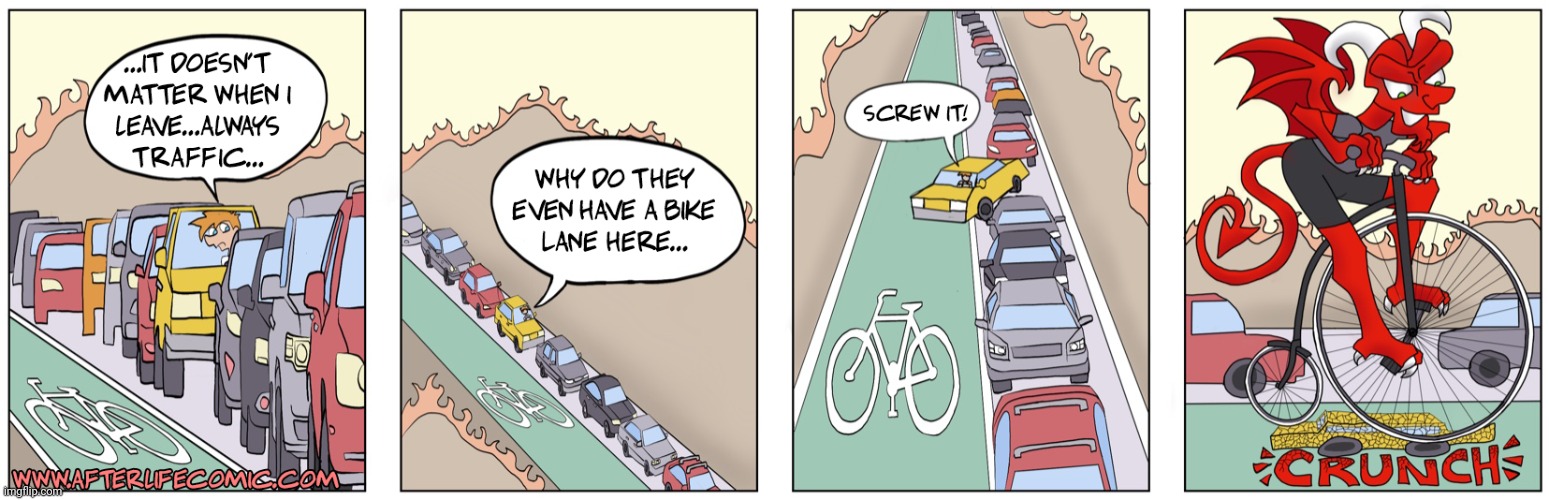 "CRUNCH" | image tagged in comics,comics/cartoons,comic,crunch,traffic,cars | made w/ Imgflip meme maker