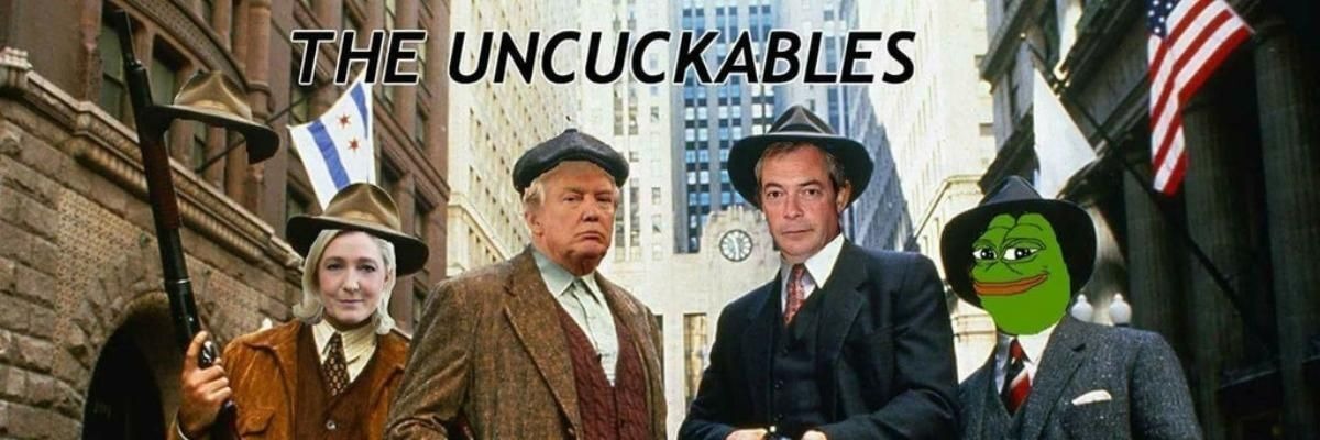 Feel free to download this and use it as your social media profile cover! | image tagged in the uncuckables,maga,uncuck,uncuck america | made w/ Imgflip meme maker