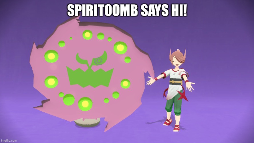 :D | SPIRITOOMB SAYS HI! | made w/ Imgflip meme maker