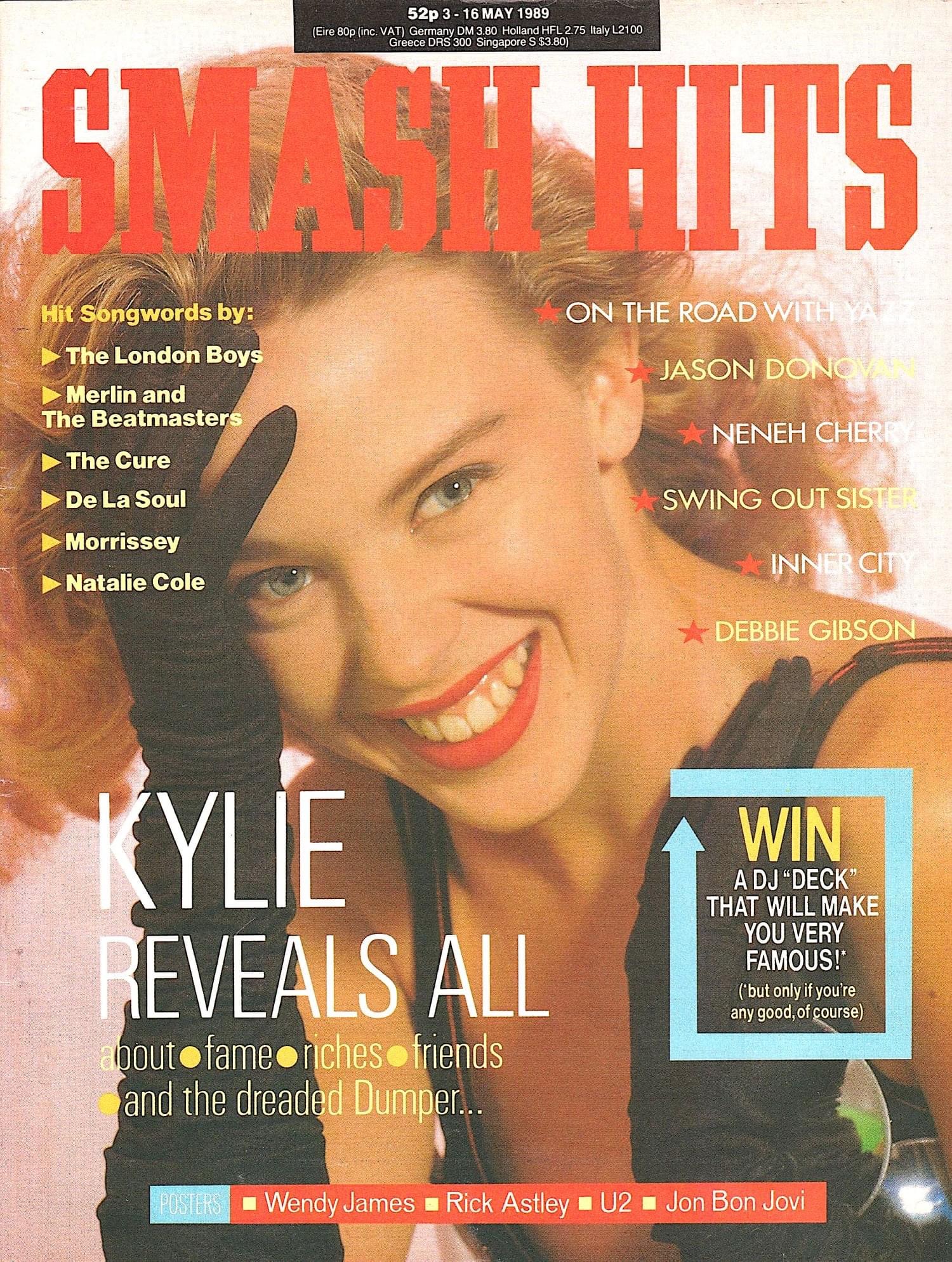 Kylie Smash Hits 1 Blank Meme Template