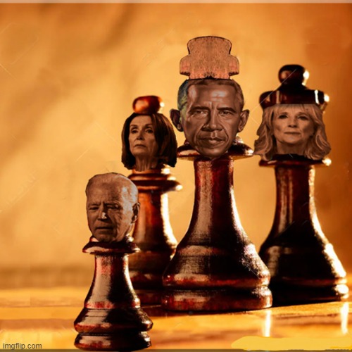 High Quality Obama's chess game Blank Meme Template