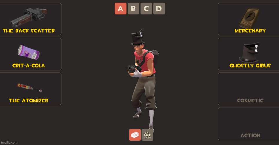 rate my scout loadout | made w/ Imgflip meme maker