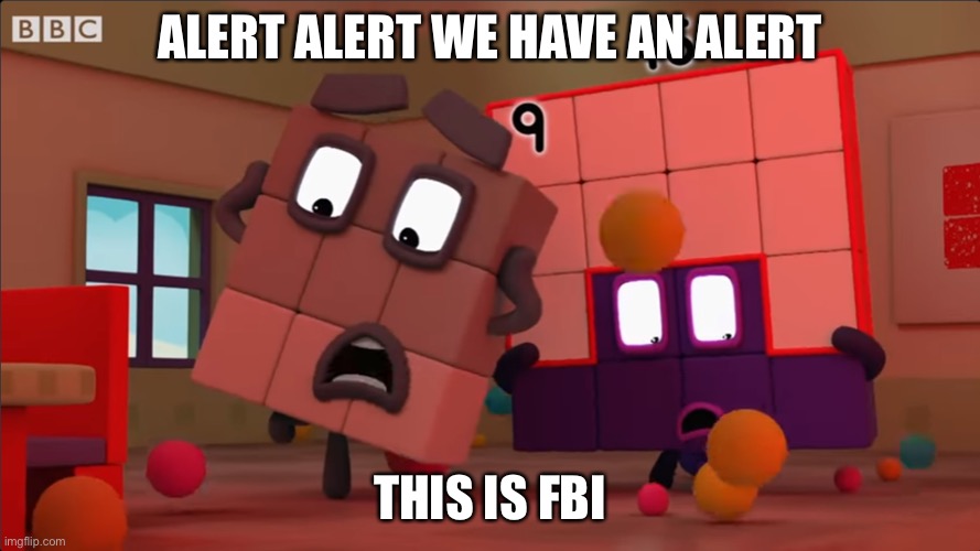 Pvz heroes be like | ALERT ALERT WE HAVE AN ALERT; THIS IS FBI | image tagged in numberblocks freakout | made w/ Imgflip meme maker