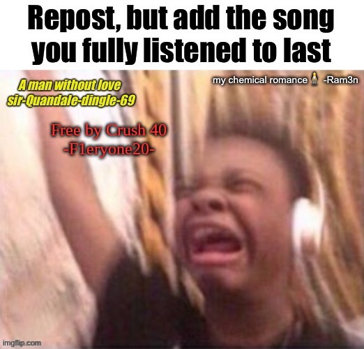 fard | my chemical romance🧍 -Ram3n | made w/ Imgflip meme maker