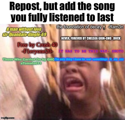 The only thing I know for real- somethings_in_my_ass | made w/ Imgflip meme maker