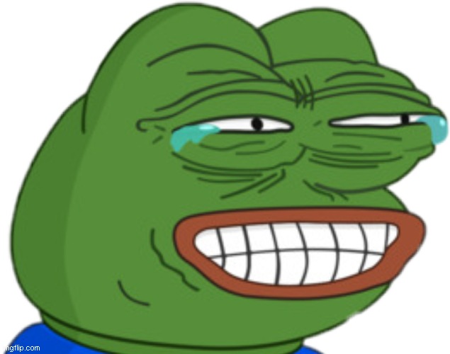 Grinning Pepe | image tagged in grinning pepe | made w/ Imgflip meme maker