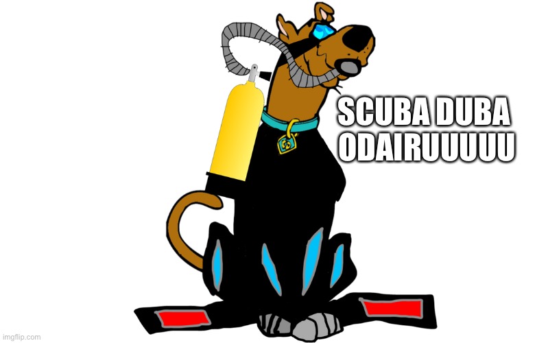 SCUBA DUBA 
ODAIRUUUUU | made w/ Imgflip meme maker