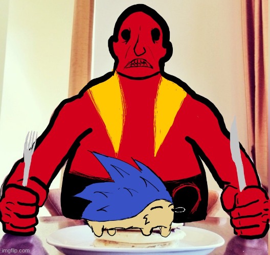 Starved Eggman Meme Generator - Imgflip