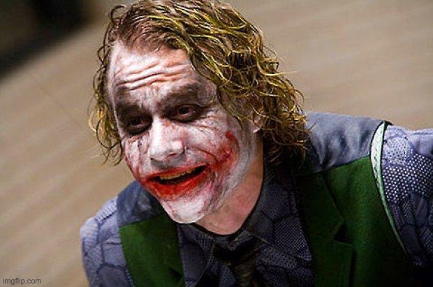 The Joker (Heath Ledger) | image tagged in the joker heath ledger | made w/ Imgflip meme maker