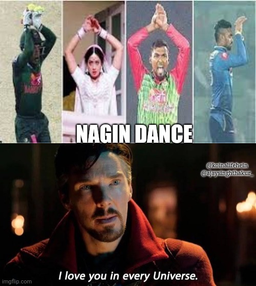 NAGIN DANCE; @koinalifehein
@ajaysinghthakur_ | image tagged in dance | made w/ Imgflip meme maker