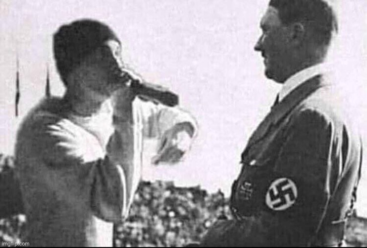 Hitler rapping | image tagged in hitler rapping | made w/ Imgflip meme maker