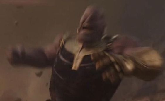 Thanos screaming meme Blank Meme Template