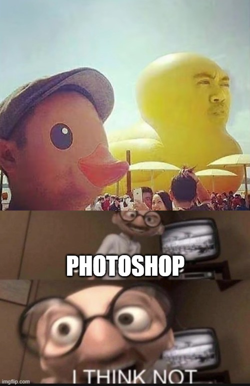 PHOTOSHOP | image tagged in coincidence i think not | made w/ Imgflip meme maker