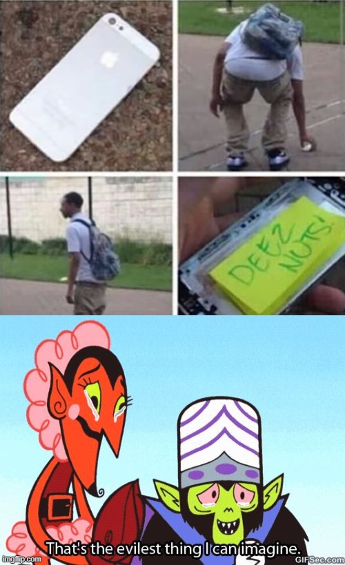 image tagged in that's the evilest thing i can imagine | made w/ Imgflip meme maker