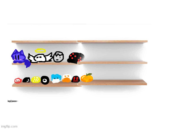 the sludge shelf has expanded | image tagged in blank white template | made w/ Imgflip meme maker